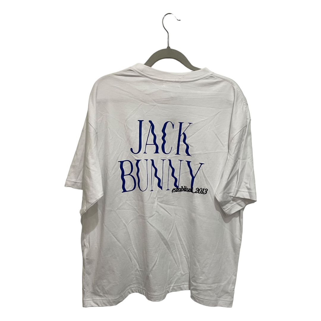 Jack Bunny　レディース　トップス　Tシャツ　袖なし半袖カットソーシャツ　FREE SIZE　ホワイト系